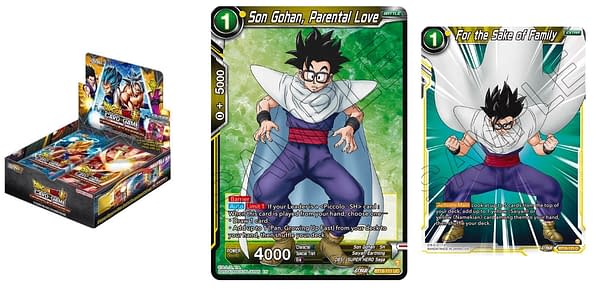 Dawn of the Z-Legends cards. Credit: Dragon Ball Super Card Game