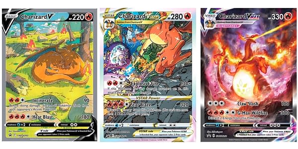 Charizard Alt Arts from Ultra Premium Collection. Credit: Pokémon TCG