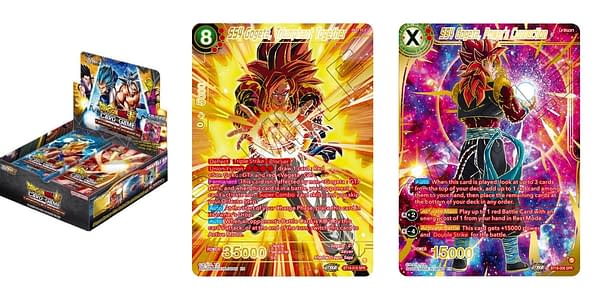 Dawn of the Z-Legends cards. Credit: Dragon Ball Super Card Game