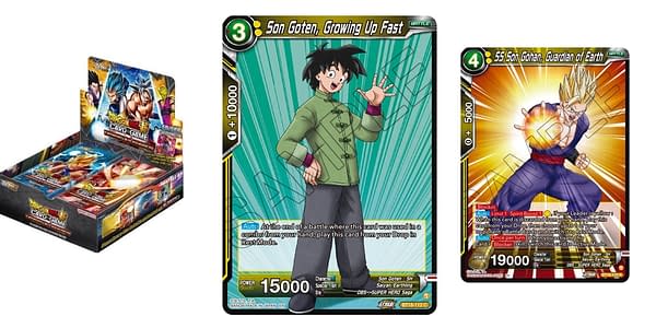 Dawn of the Z-Legends cards. Credit: Dragon Ball Super Card Game