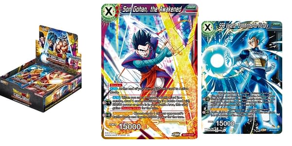 Dawn of the Z-Legends cards. Credit: Dragon Ball Super Card Game