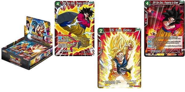 Dawn of the Z-Legends cards. Credit: Dragon Ball Super Card Game