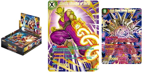 Dawn of the Z-Legends cards. Credit: Dragon Ball Super Card Game