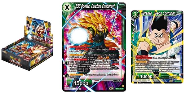 Dawn of the Z-Legends cards. Credit: Dragon Ball Super Card Game