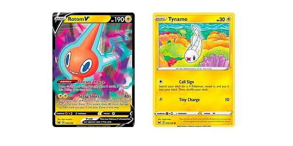 Cards of Lost Origin. Credit: Pokémon TCG