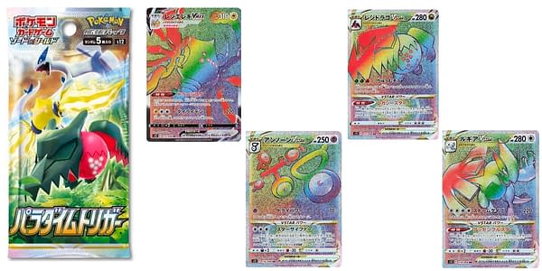 Paradigm Trigger cards. Credit: Pokémon TCG