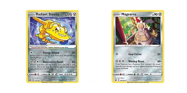 Lost Origin cards. Credits: Pokémon TCG