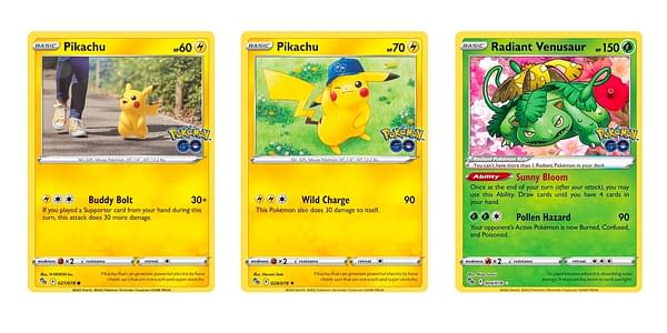 Cards of Pokémon GO. Credit: Pokémon TCG