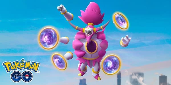 Hoopa Unbound in Pokémon GO. Credit: Niantic