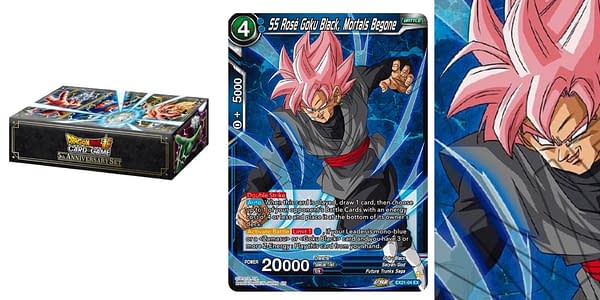 5th Anniversary Set cards. Credit: Dragon Ball Super Card Game