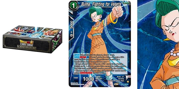 5th Anniversary Set cards. Credit: Dragon Ball Super Card Game