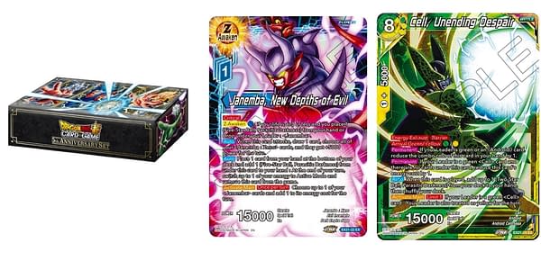 5th Anniversary Set cards. Credit: Dragon Ball Super Card Game