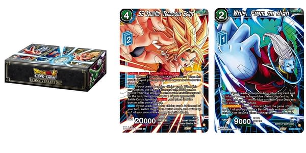 5th Anniversary Set cards. Credit: Dragon Ball Super Card Game