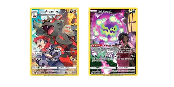 Lost Origin cards. Credit: Pokémon TCG