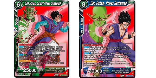 Fighter's Ambition cards. Credit: Dragon Ball Super Card Game