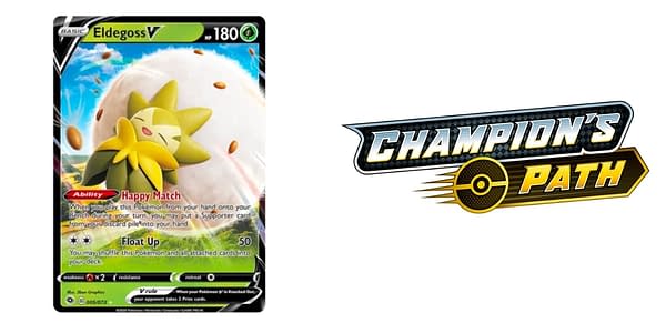 Champion's Path card and logo. Credit: Pokémon TCG