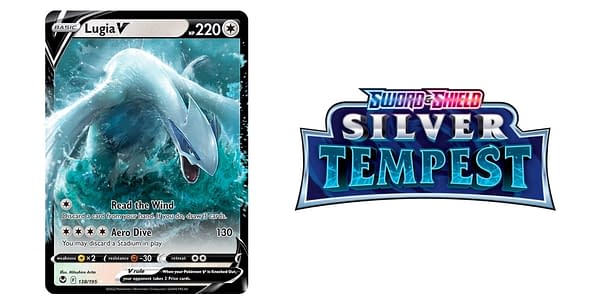 Silver Tempest card and logo. Credit: Pokémon TCG 