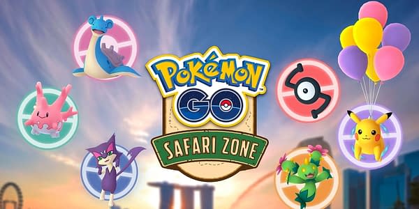 Pokémon GO Safari Zone: Singapore graphic. Credit: Niantic