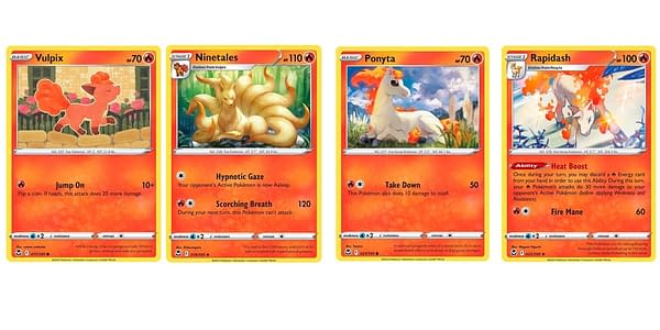 The Cards Of Pokémon TCG: Silver Tempest Part 5: Vulpix & Ponyta