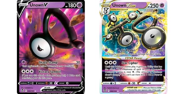 The Cards Of Pokémon TCG: Silver Tempest Part 15: Unown VSTAR