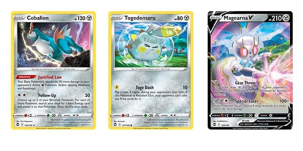 Silver Tempest cards. Credit: Pokémon TCG