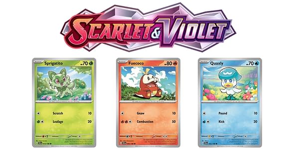 Scarlet & Violet cards. Credit: Pokémon TCG