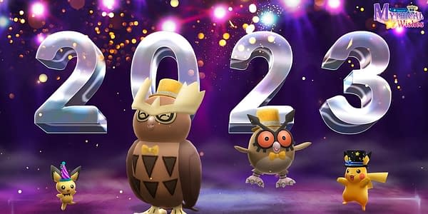 New Year's Event 2023 in Pokémon GO. Credit: Niantic
