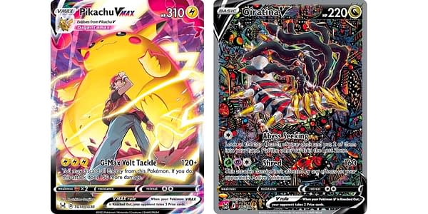 Lost Origin cards. Credit: Pokémon TCG