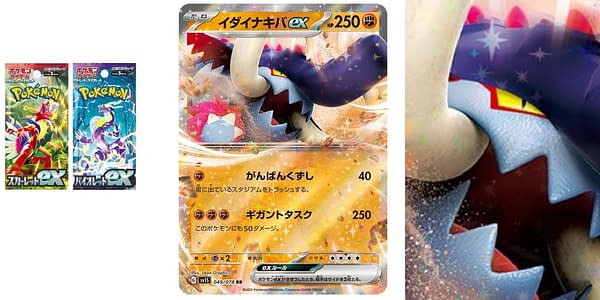 Scarlet ex & Violet ex cards. Credit: Pokémon TCG