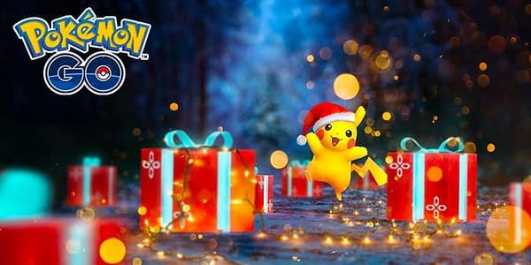 Holiday Event graphic in Pokémon GO. Credit: Niantic
