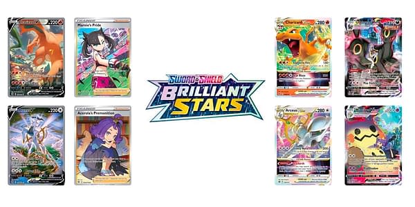 Brilliant Stars cards. Credit: Pokémon TCG
