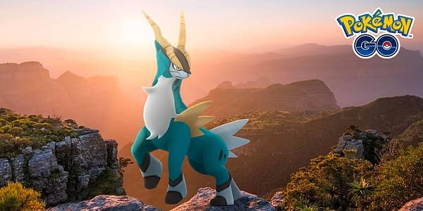 Cobalion in Pokémon GO. Credit: Niantic