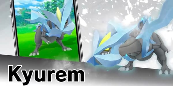 Kyurem in Pokémon GO. Credit: Niantic