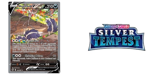 Silver Tempest card and logo. Credit: Pokémon TCG
