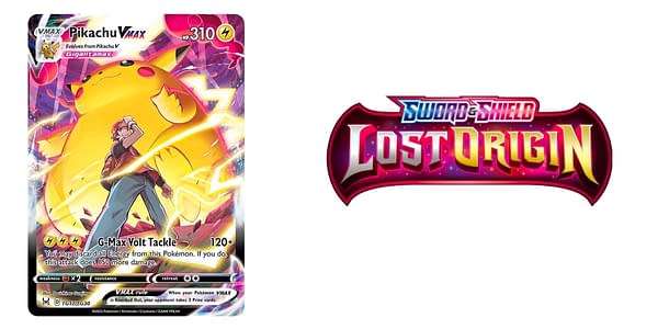 Lost Origin card and logo. Credit: Pokémon TCG