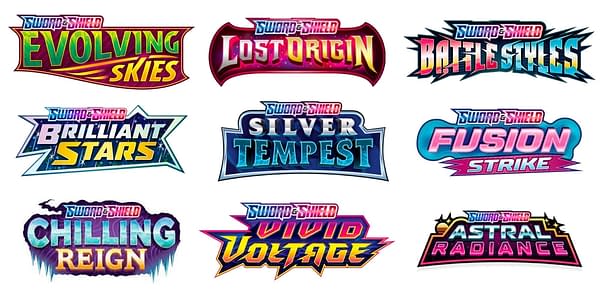 Sword & Shield logos. Credit: Pokémon TCG