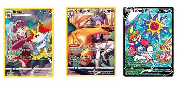 Character Rare cards. Credit: Pokémon TCG