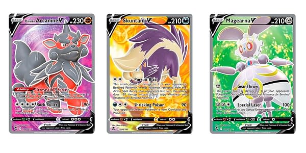 Silver Tempest cards. Credit: Pokémon TCG