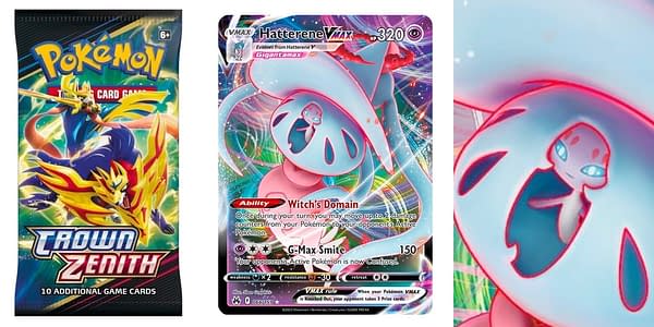 Crown Zenith cards. Credit: Pokémon TCG