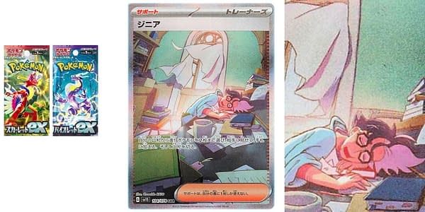 Scarlet ex & Violet ex cards. Credit: Pokémon TCG