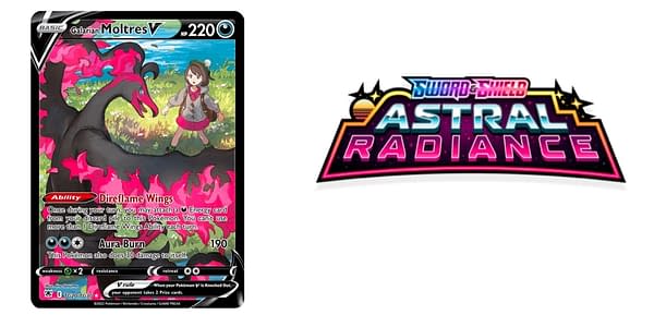 Astral Radiance card and logo. Credit: Pokémon TCG