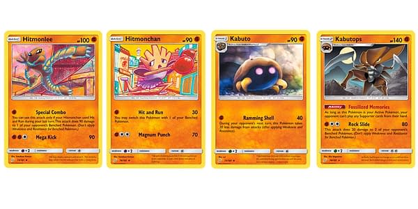 Team Up cards. Credit: Pokémon TCG