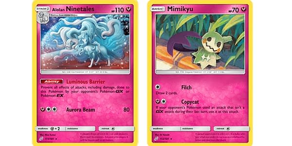 Team Up cards. Credit: Pokémon TCG