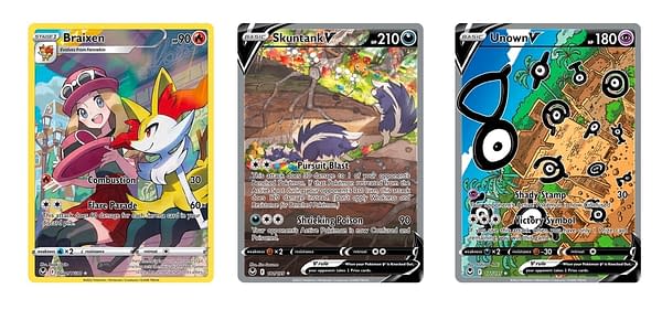 Silver Tempest cards. Credit: Pokémon TCG