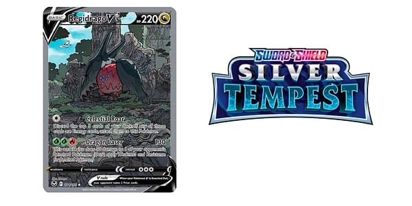 Silver Tempest Regidrago. Credit: Pokémon TCG 