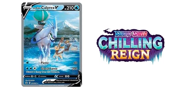 Chilling Reign Calyrex. Credit: Pokémon TCG