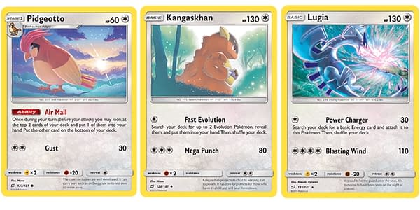 Team Up cards. Credit: Pokémon TCG