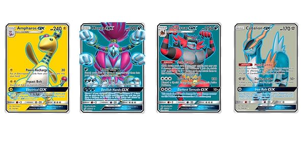 Team Up cards. Credit: Pokémon TCG