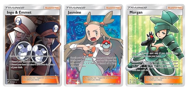 Team Up cards. Credit: Pokémon TCG