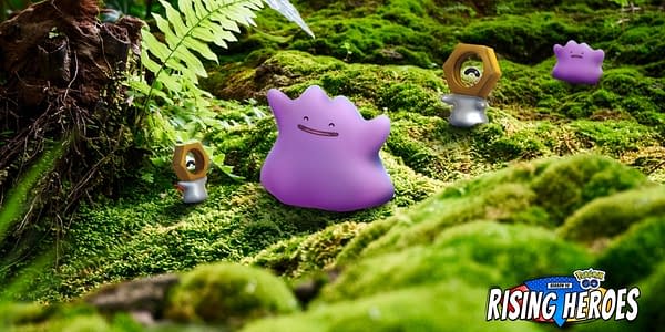 Meltan and Ditto in Pokémon GO. Credit: Niantic